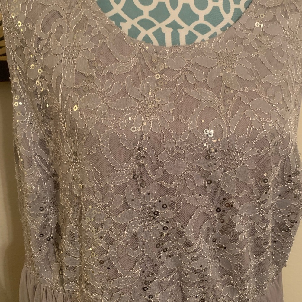 Beautiful Light Grayish/Plum Formal